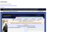 Desktop Screenshot of cconverter.adam85w.net